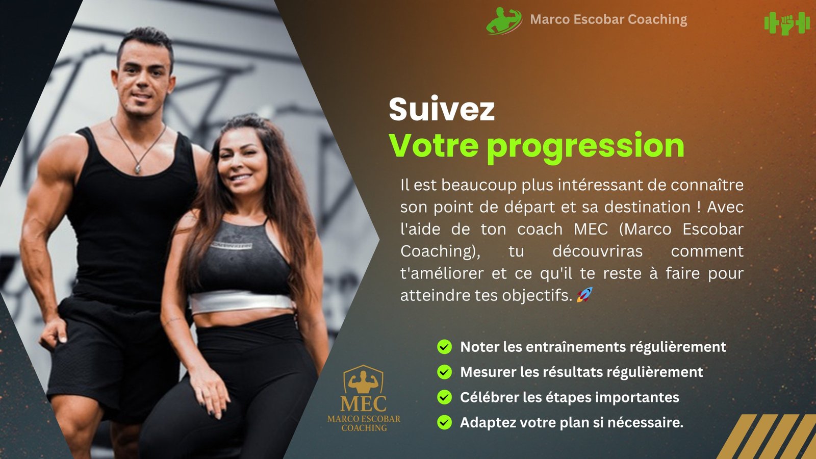 Marco Escobar et Coach Pitanga coaching ensemble Montpellier MEC